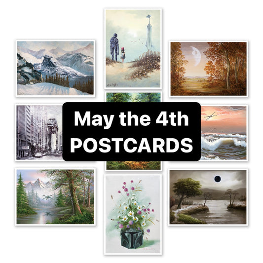 2024 May the 4th - Set of POSTCARD PRINTS