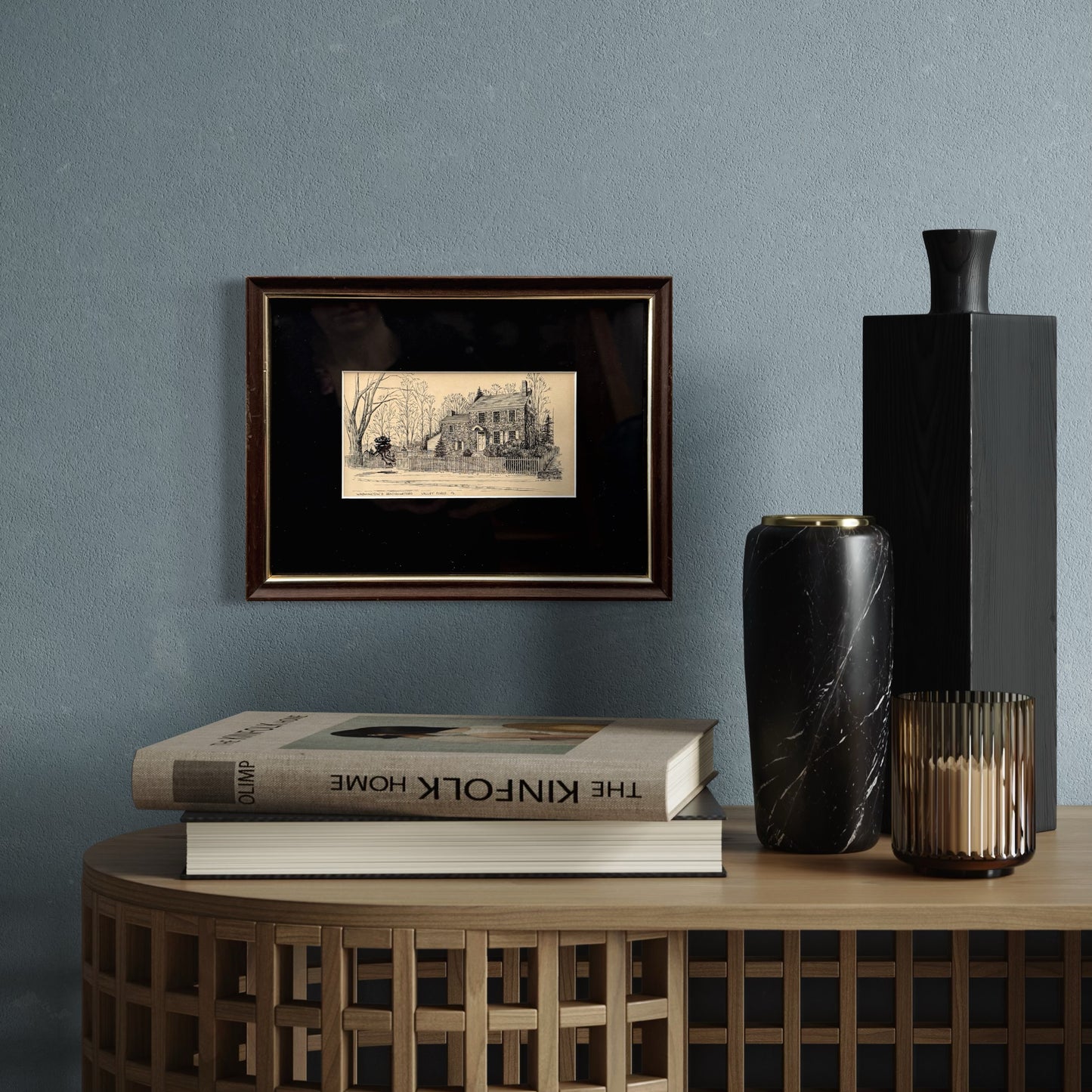 Probe Droid, Montgomery County, PA - original upcycled vintage etching