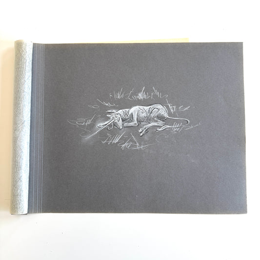 Unicorns - charcoal study No.7