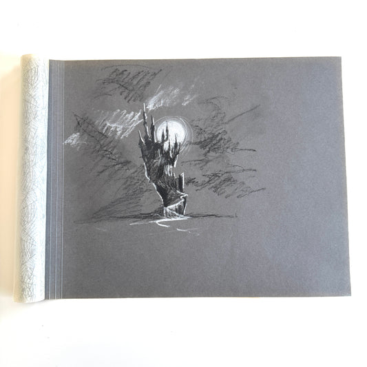 Unicorns - charcoal study No.8