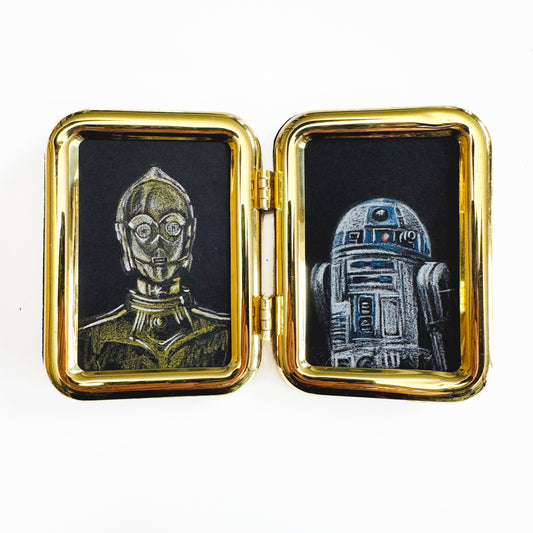 Portrait of a Droid : R2 & 3PO