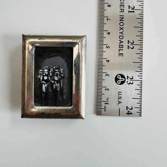 Tiny Troopers - acrylic study no.2