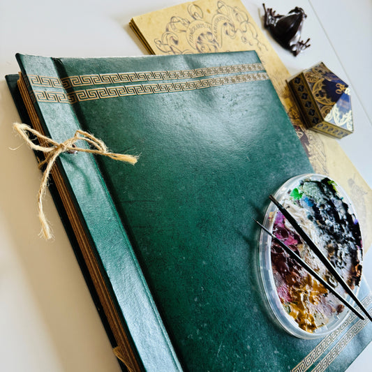 Muggle sketchbook : Study No.11 Grumpy Willow Tree, original watercolour