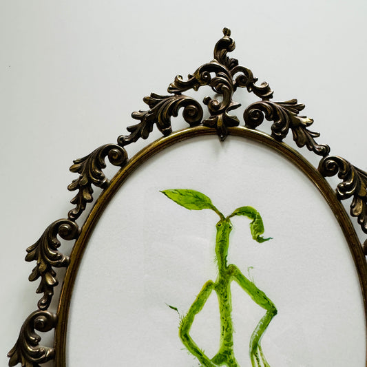 Little Green Men No.3 - original watercolour painting