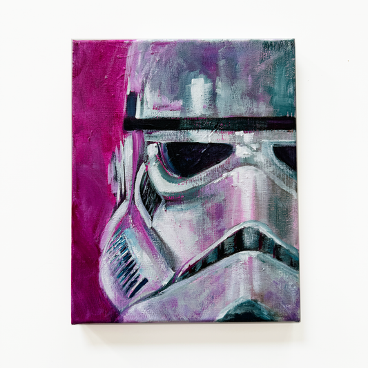 Sketch : Trooper No.2, acrylic on canvas