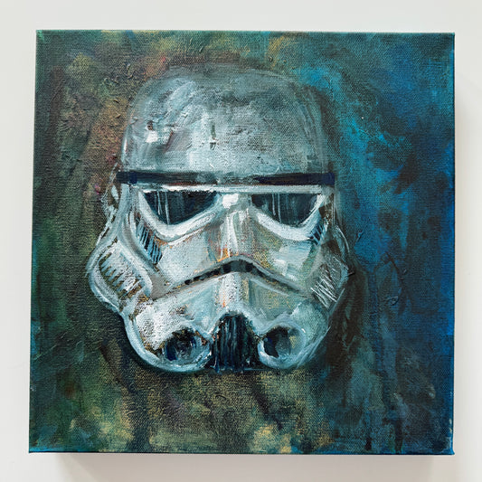 Sketch : Trooper No.1, acrylic on canvas