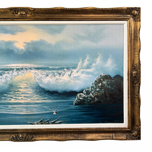 They Belong To Me - PRINT 24 x 48 print on canvas in vintage frame