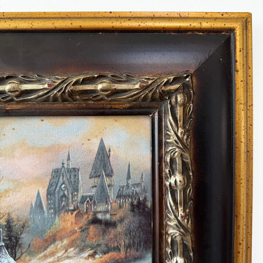 The Gamekeeper's Hut - PRINT 8x10 on canvas in ornate frame