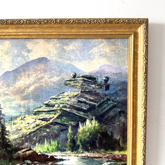 A Galaxy Far, Far Away - XL PRINT in Ornate Gold Frame