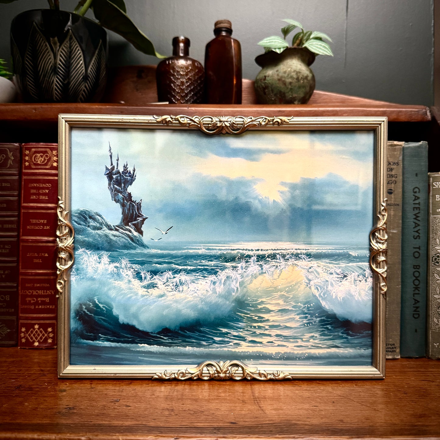 They Belong To Me - PRINT 8x10 in vintage frame