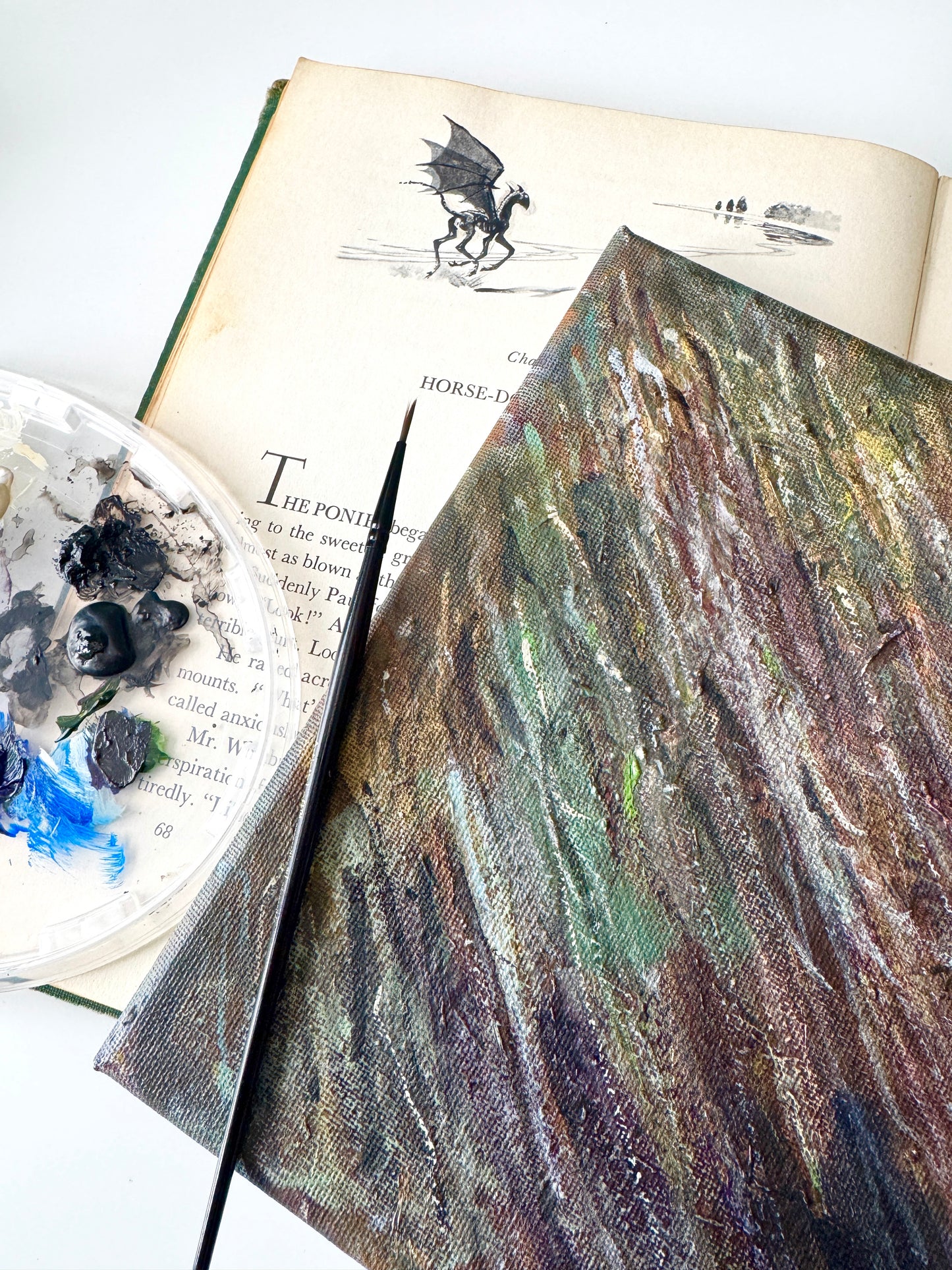 Colt study No.9 : p68, paint on paper