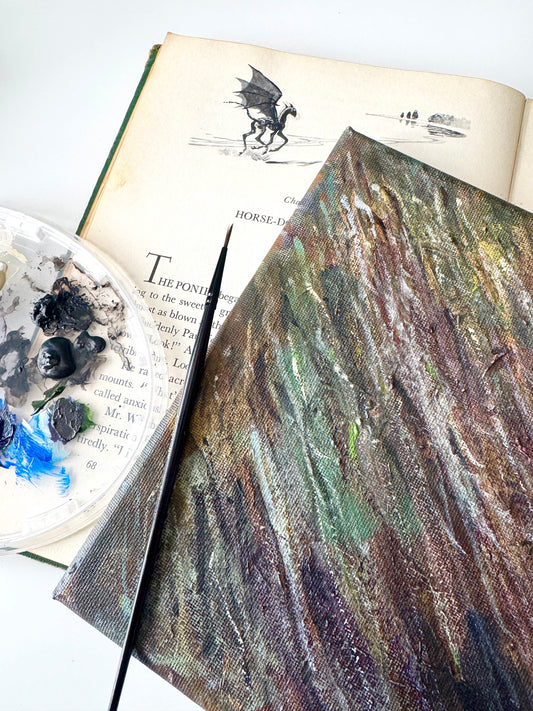 Colt study No.9 : p68, paint on paper