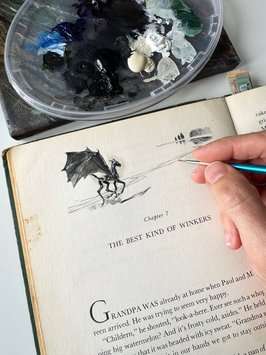 Colt study No.10 : p78, paint on paper