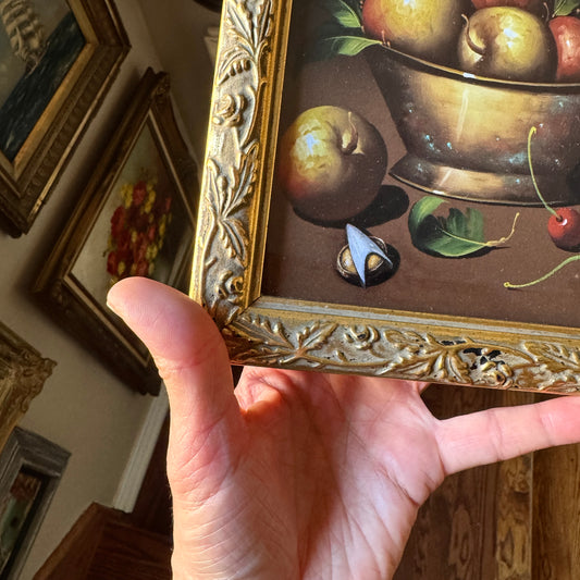 Still Life with Combadge - PRINT 8x10 in gold frame