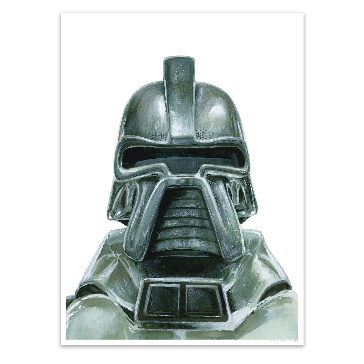 Portrait of A Cylon Centurion, c.1978 - DIGITAL DOWNLOAD