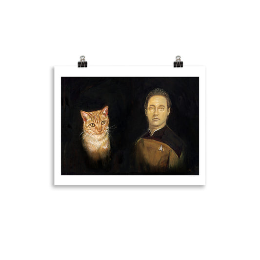 My Cat and I - PRINT