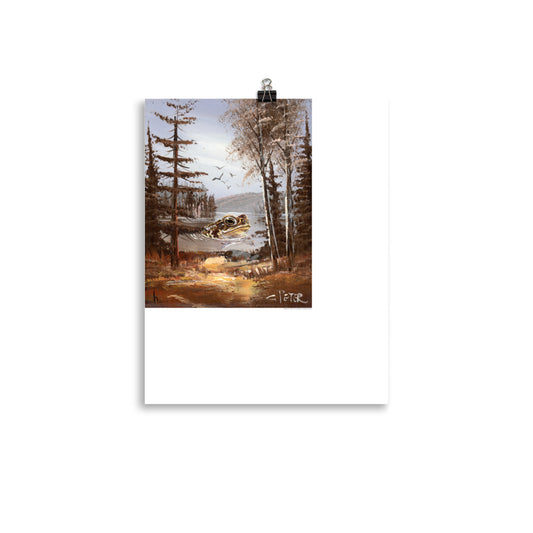 Ode to a Toad - PRINT