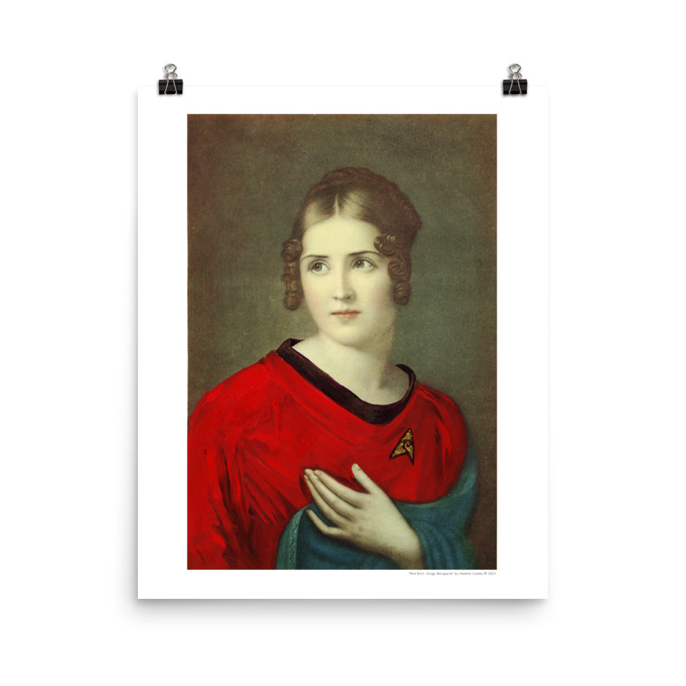 Red Shirt, Ensign Bonaparte - PRINT