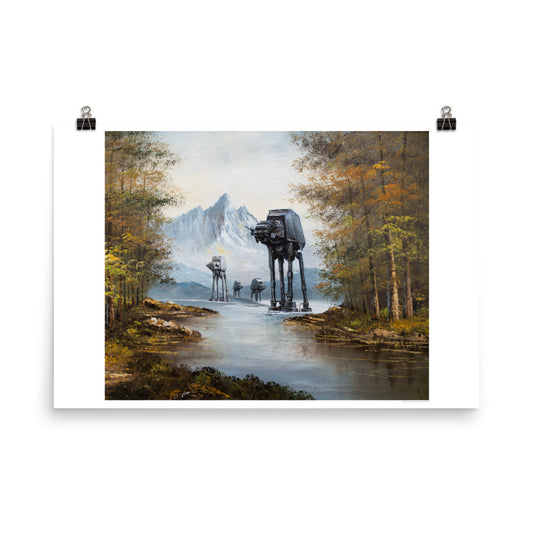 A Walk In The Woods - PRINT, Walkers