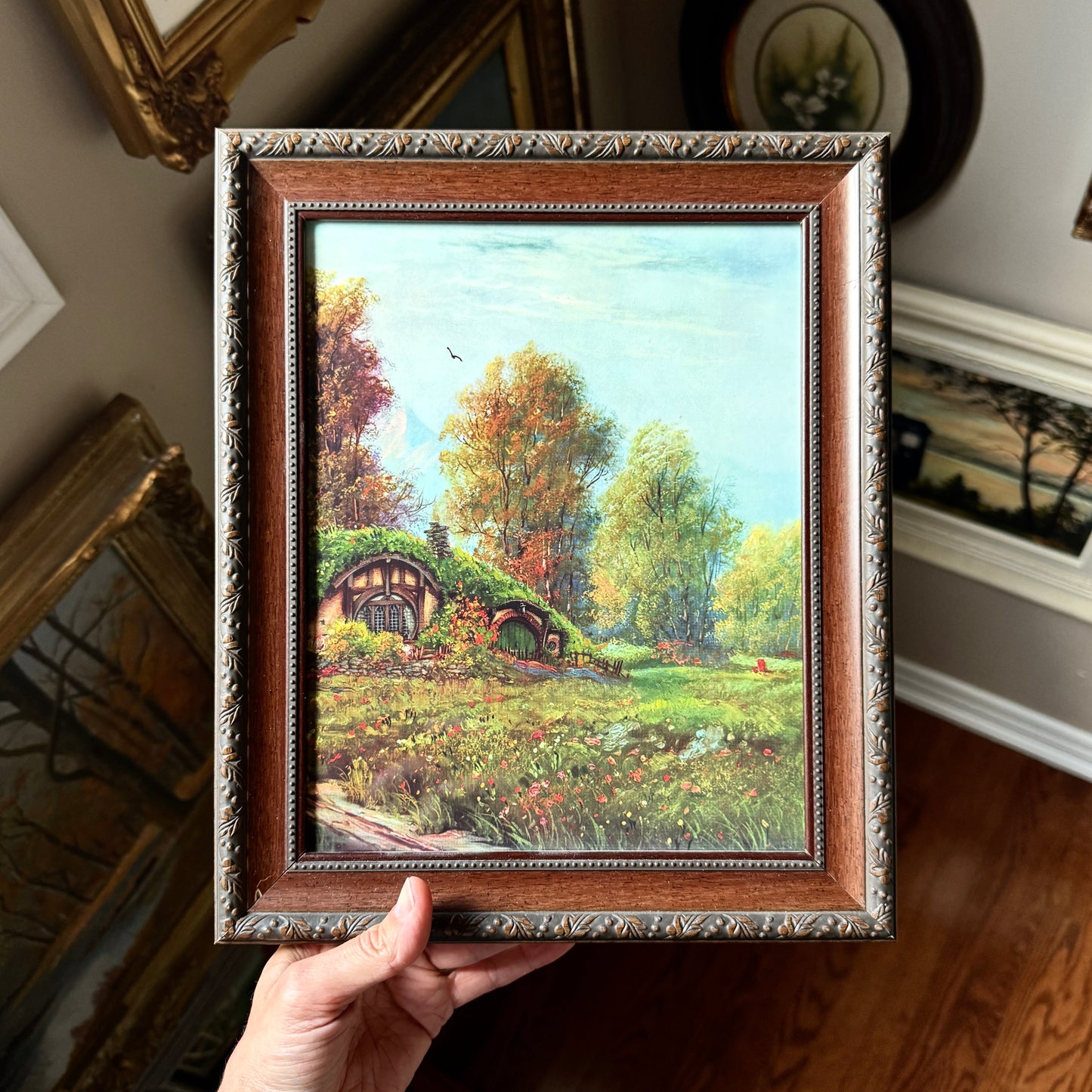 Filled with Comfort - 8x10 PRINT in wood frame