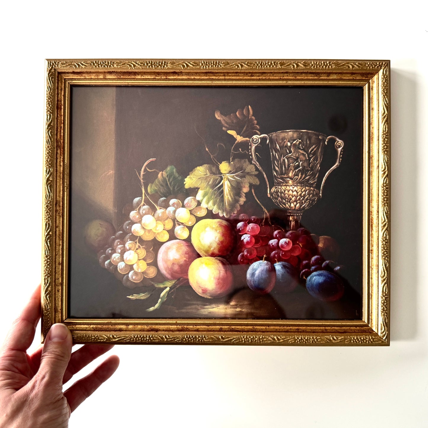 Helga's Cup - PRINT 8x10 in ornate frame