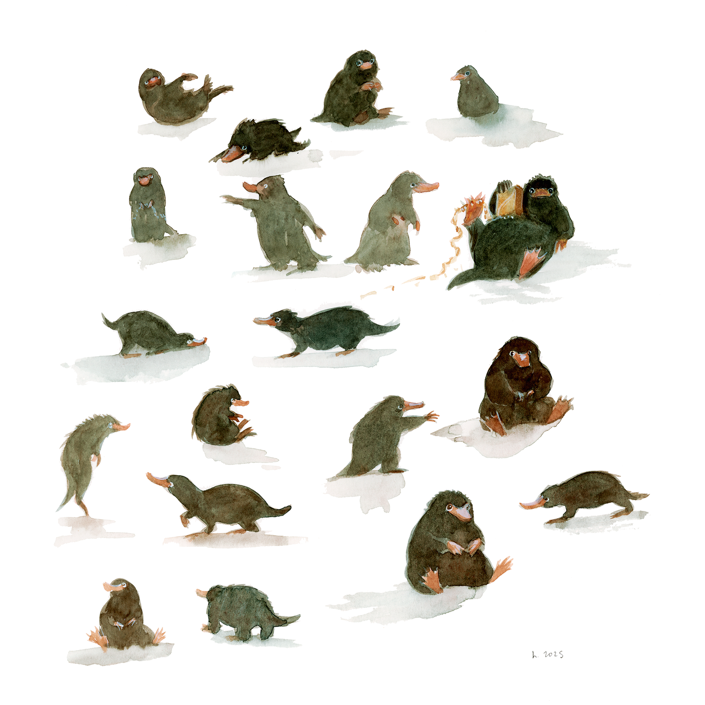 Little Bandits Study No.3 - DIGITAL DOWNLOAD