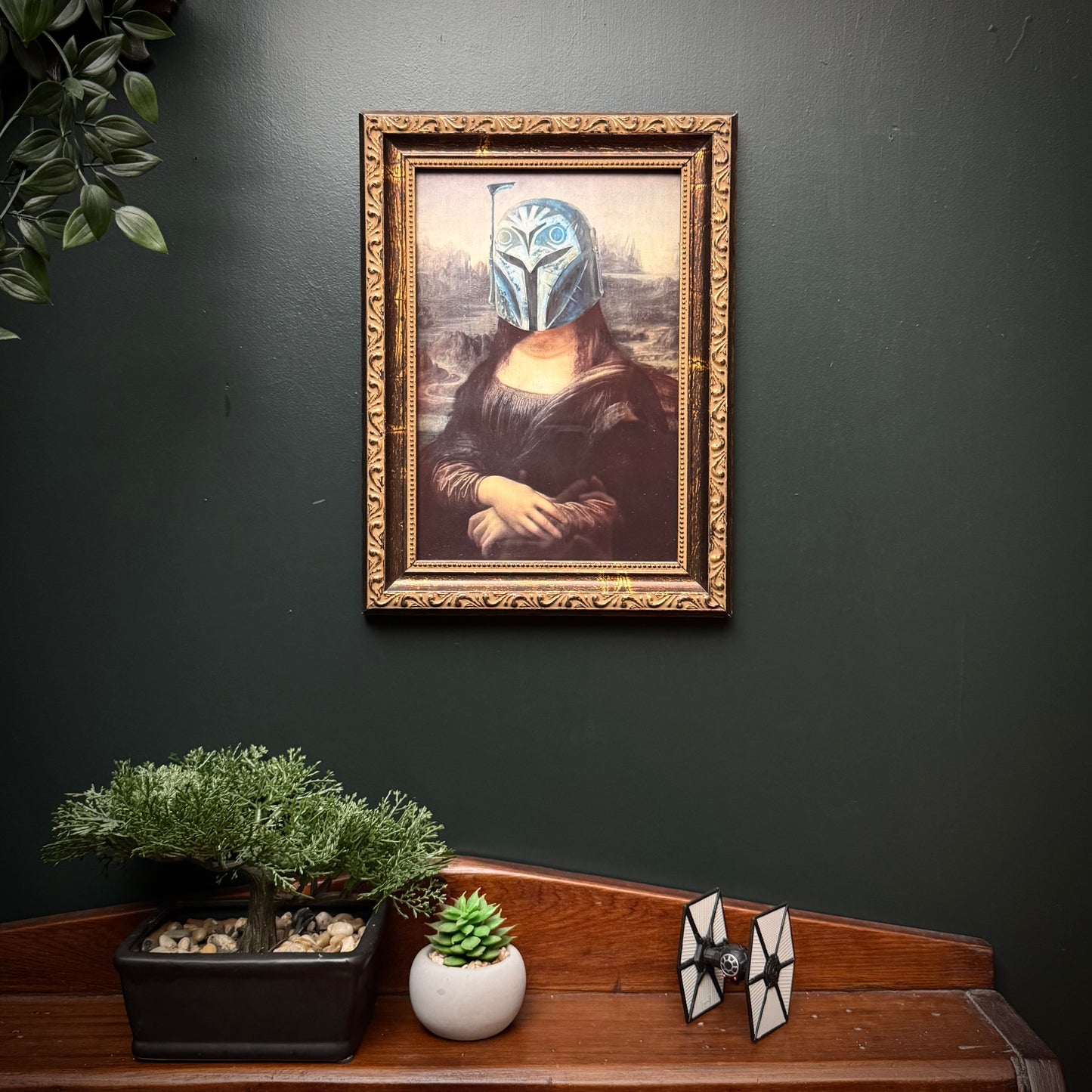 Mandolisa - PRINT 6x9 in ornate frame