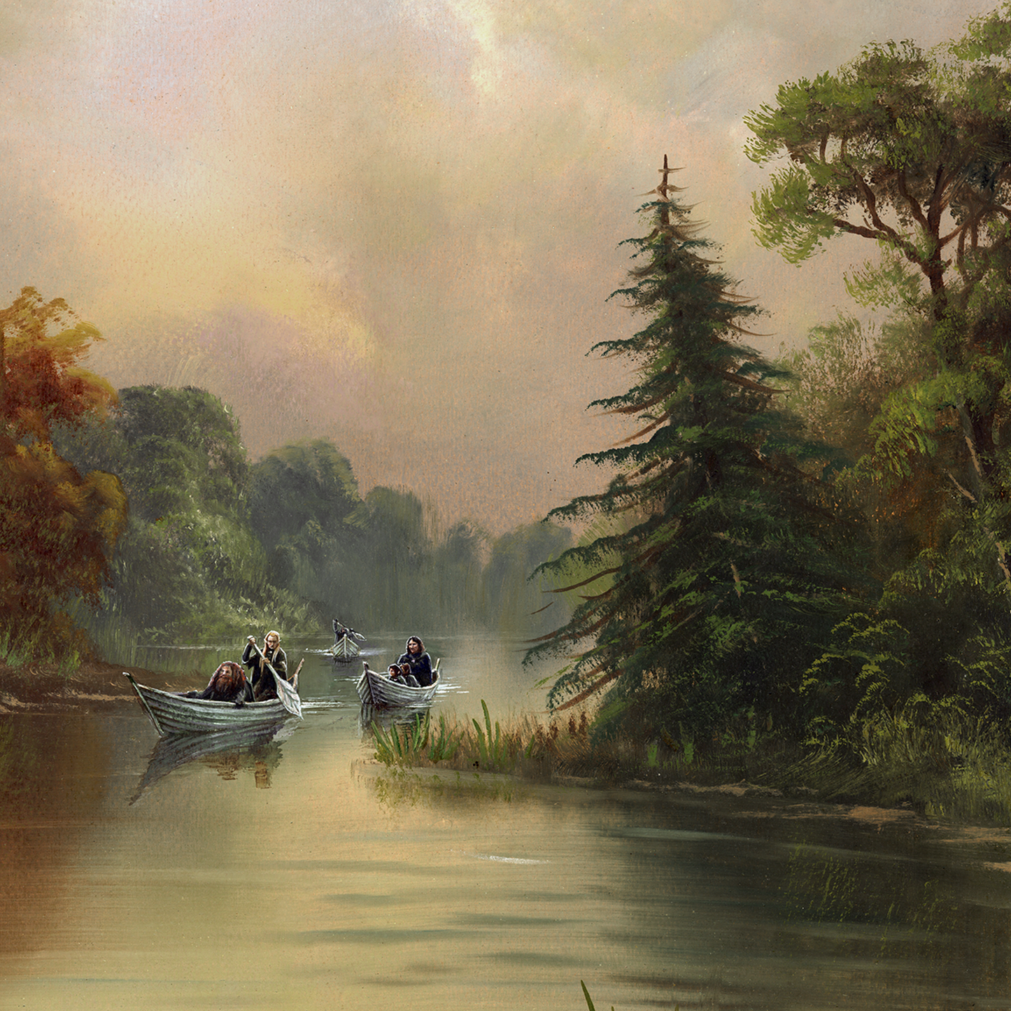 Fellowship Along the River Anduin - DIGITAL DOWNLOAD