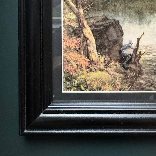 Rock and Pool - 8x10 PRINT in black frame