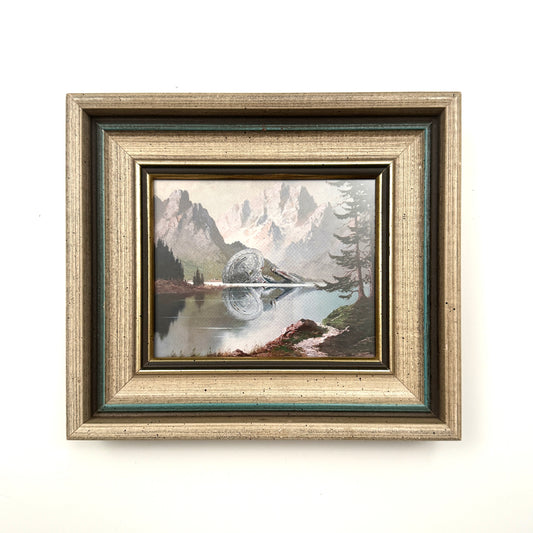 Shipwreck NCC-1701-D - PRINT 5x7 in wood frame