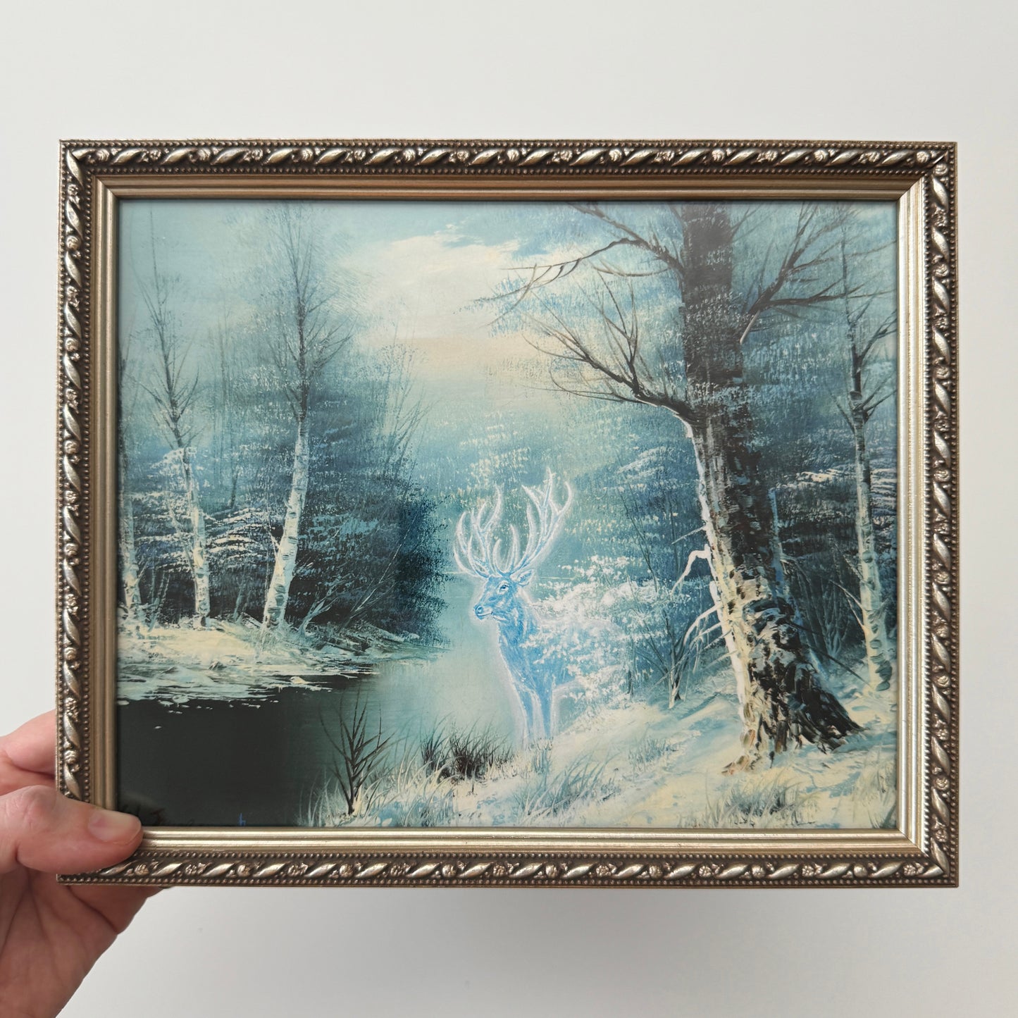 The Stag - PRINT 8x10 in Vintage Frame