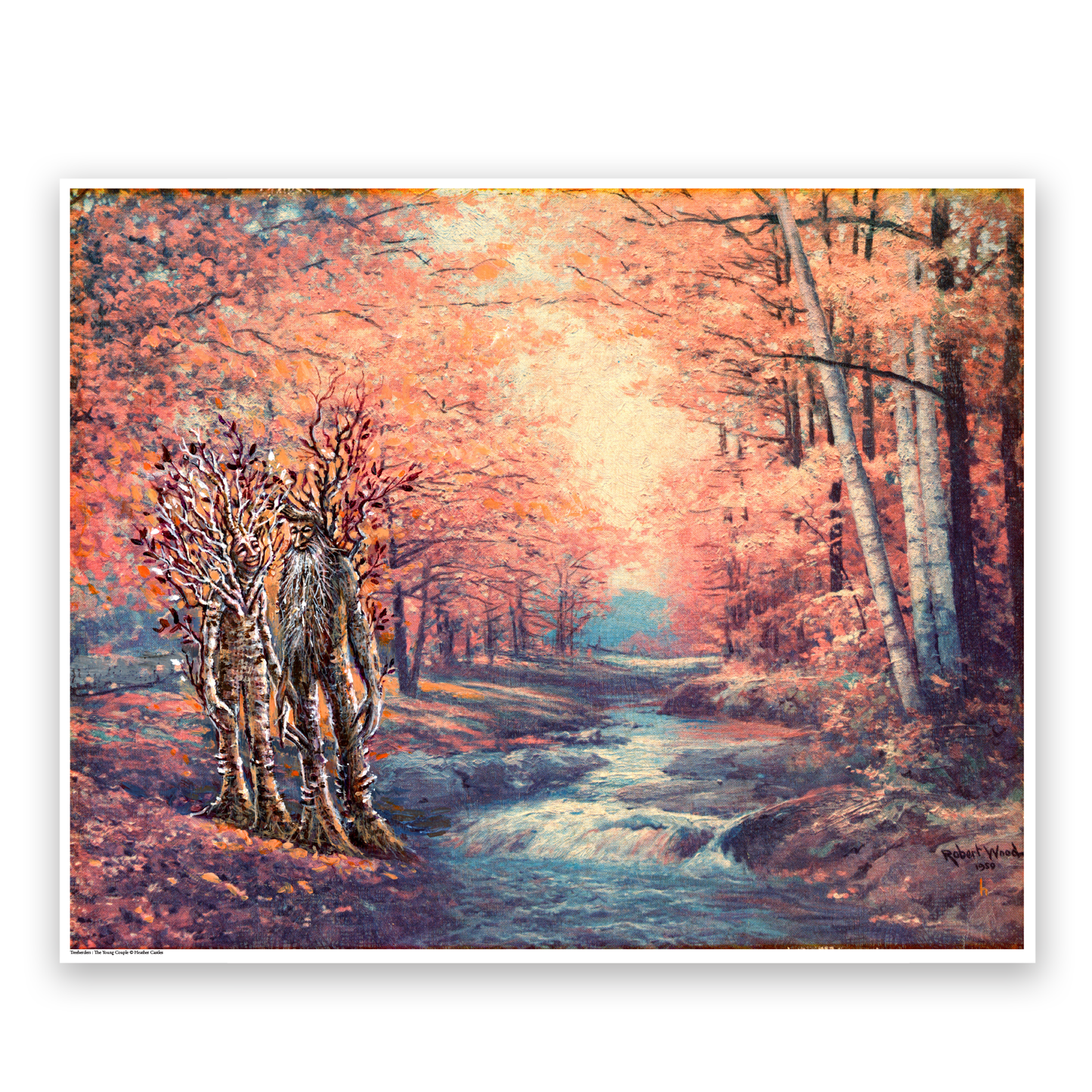 Ents : Young Couple of Treeherders - DIGITAL DOWNLOAD