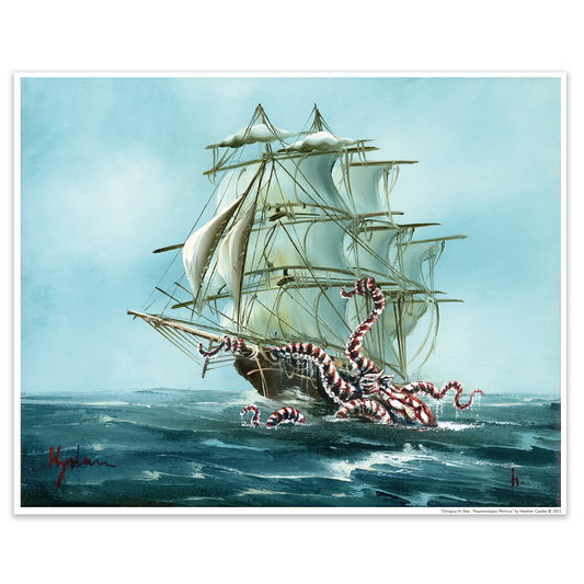 Octopus vs Ship : Thaumoctopus Mimicus - DIGITAL DOWNLOAD