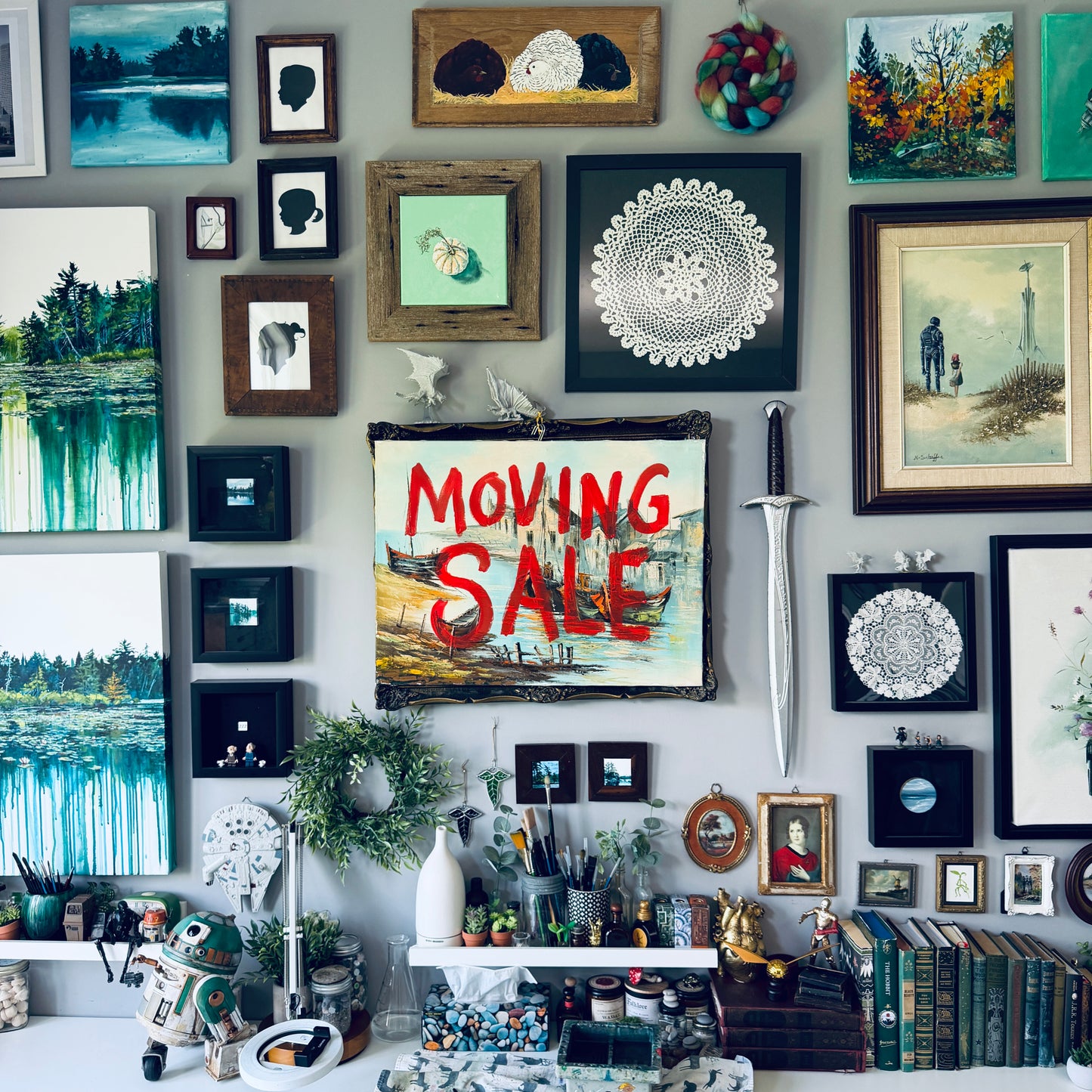 Moving Sale - original artwork