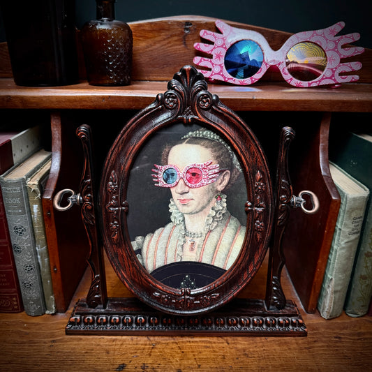 Luna c1780 - PRINT in vintage frame