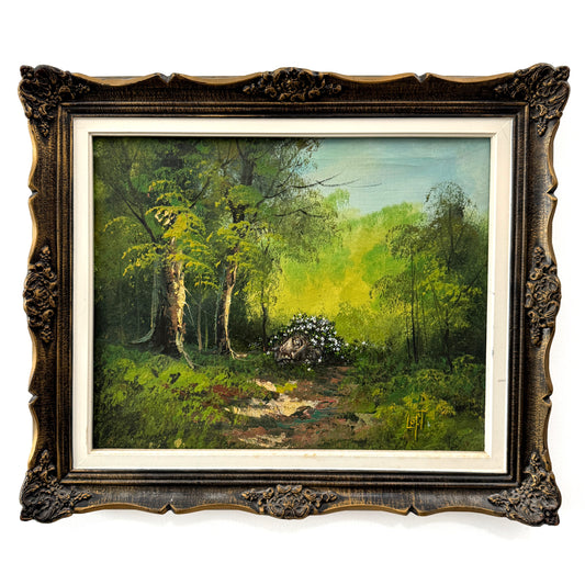 The King's Crown - original upcycled vintage painting