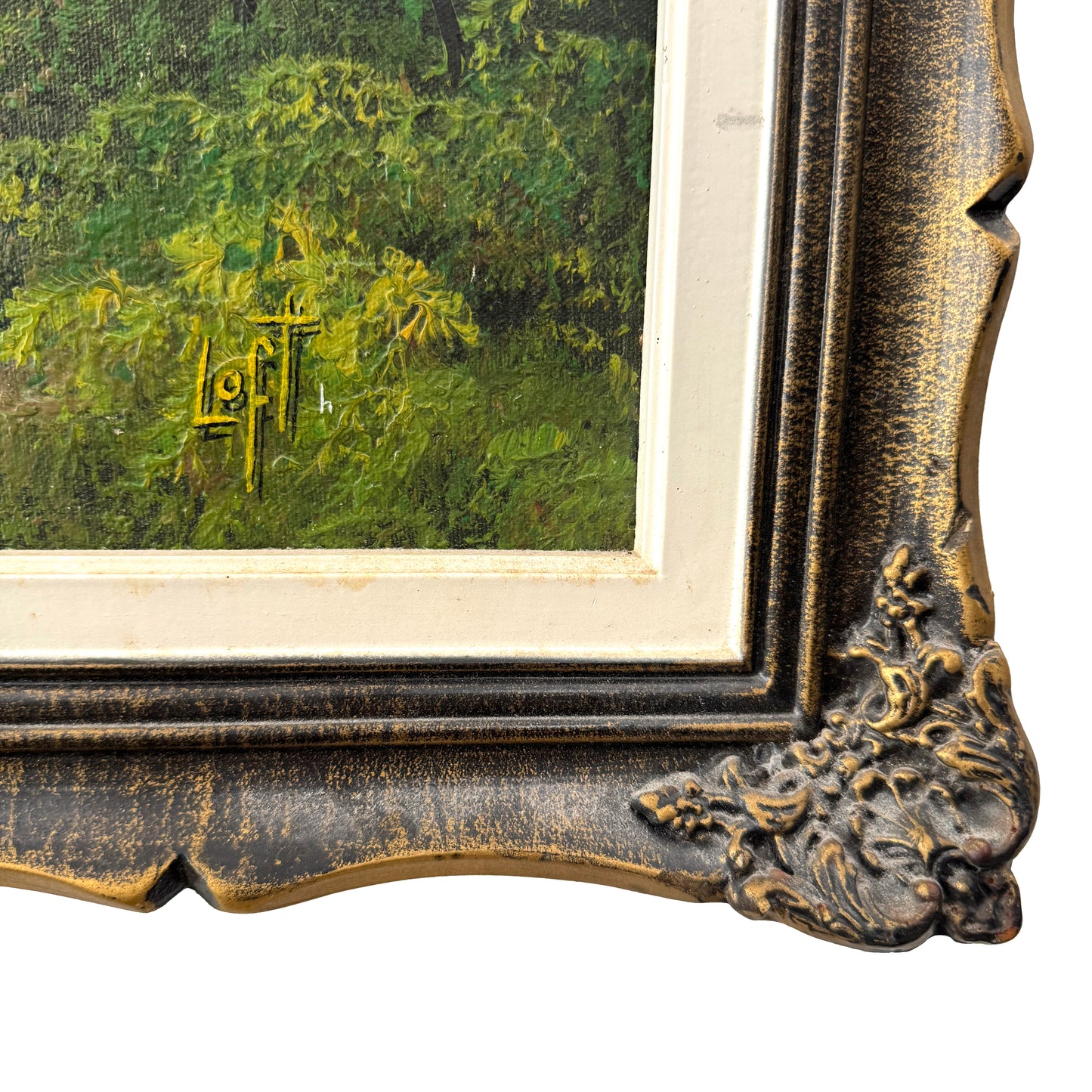 The King's Crown - original upcycled vintage painting