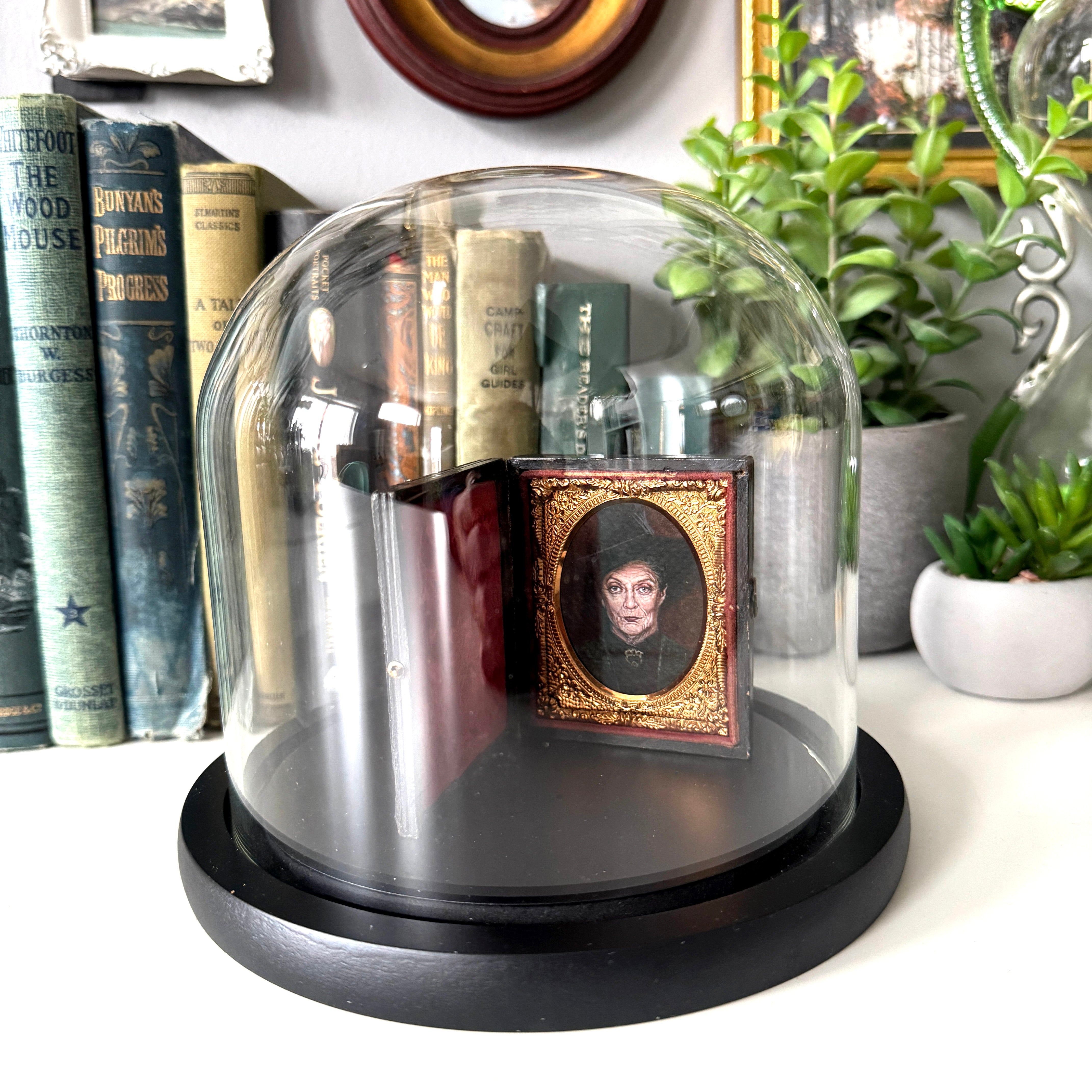 Magical Miniatures : The Professor - original miniature acrylic painti ...