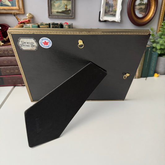 A Long Ways To Go Yet  - 8x10 PRINT in Brass Frame