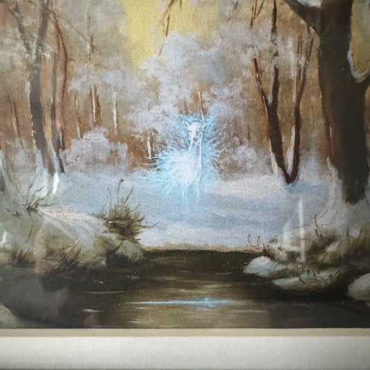 After All This Time? - PRINT in vintage wood frame