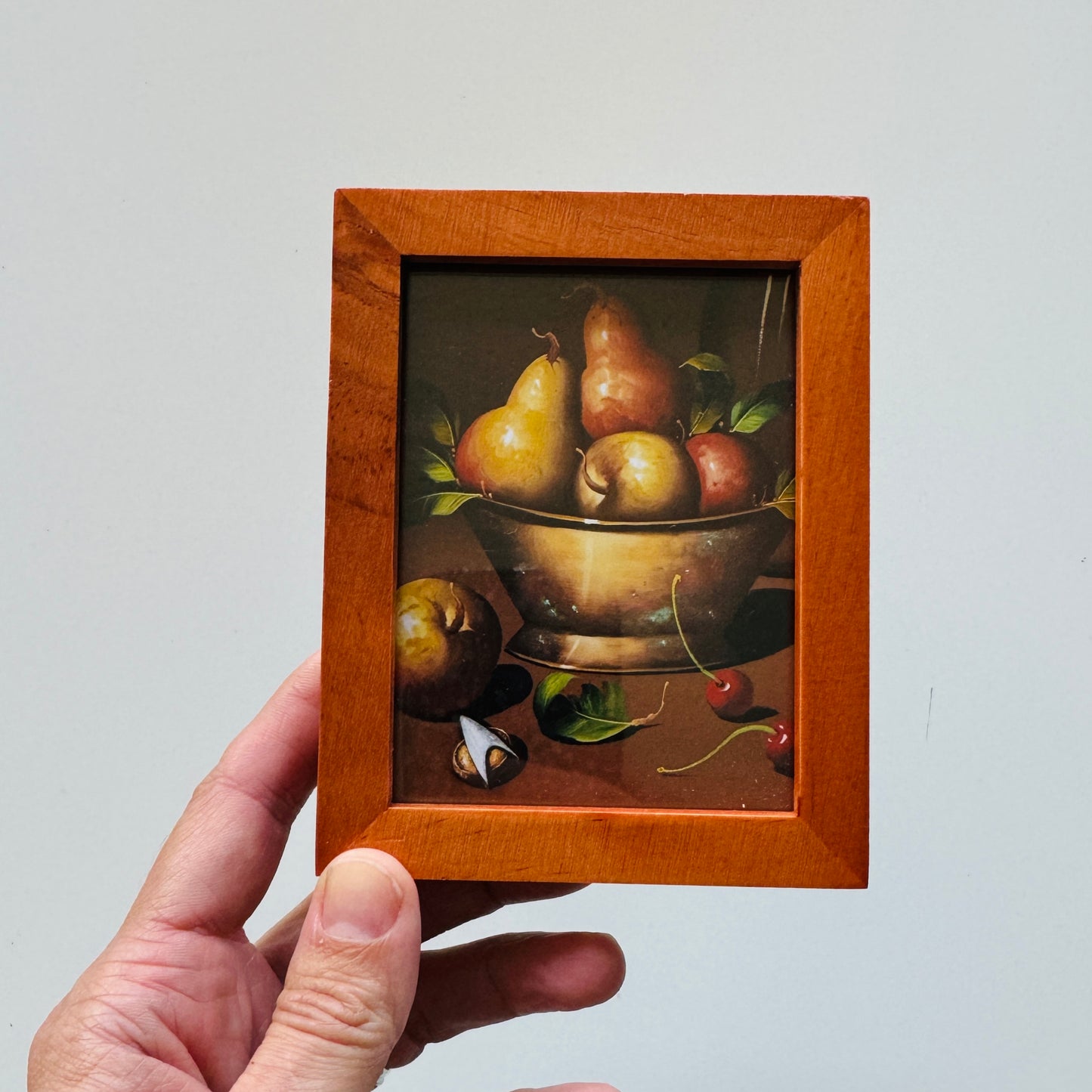 Still Life with Combadge - PRINT in small wood frame 1 OOAK Show