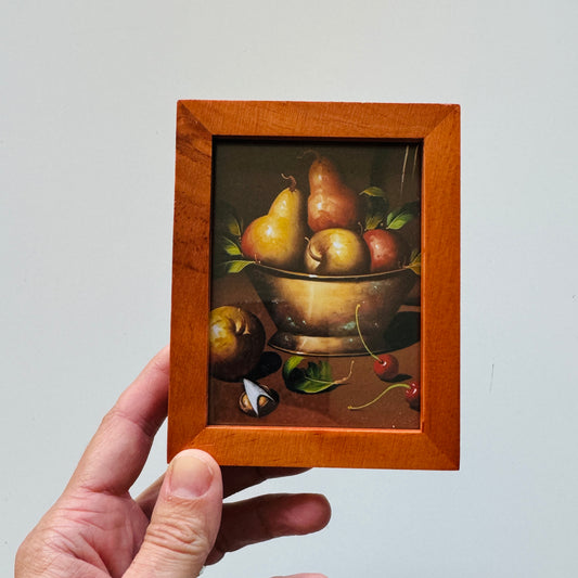 Still Life with Combadge - PRINT in small wood frame 1 OOAK Show