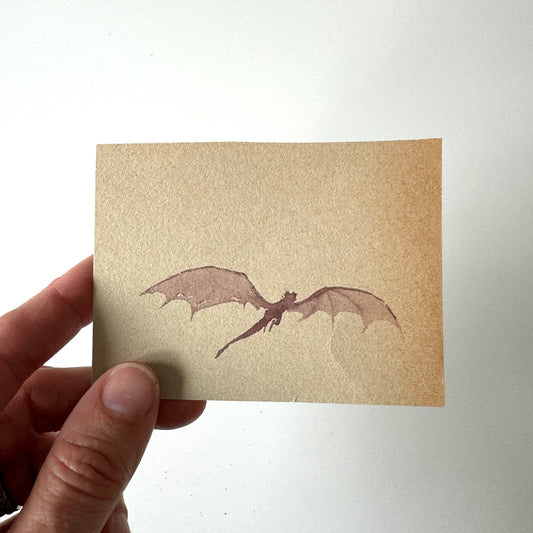 Dragon No.1 & No.2 - study, watercolour on paper