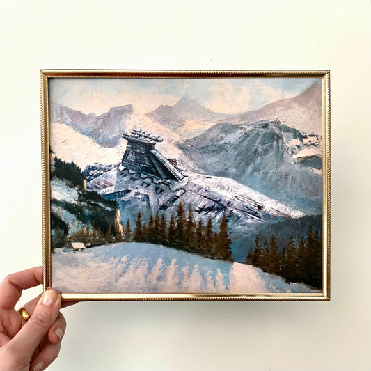 Mt. Venator - 8x10 PRINT in Vintage Brass Frame