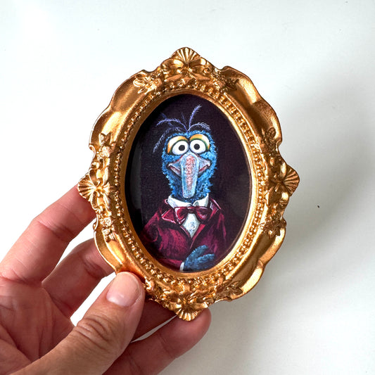 The Daredevil - PRINT in gold frame