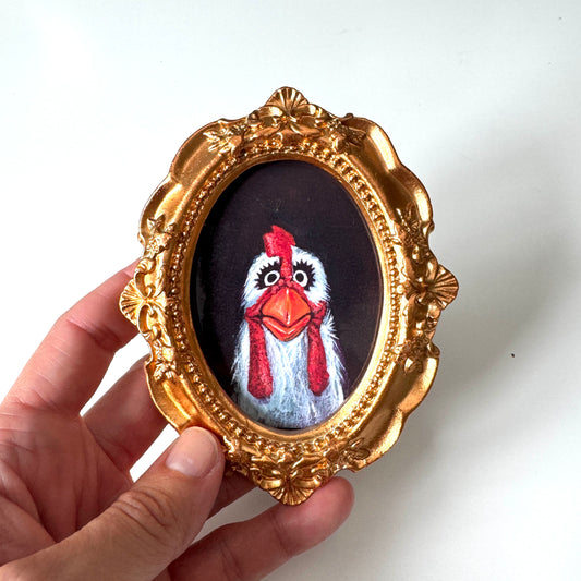 Nice Legs - PRINT in gold frame