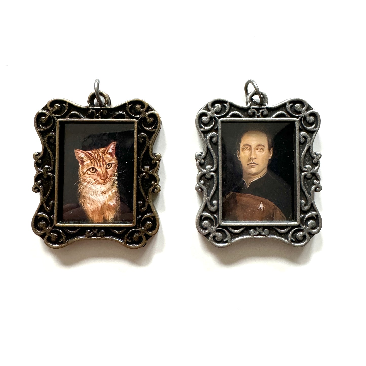 My Cat and I - PRINTs in tiny frames