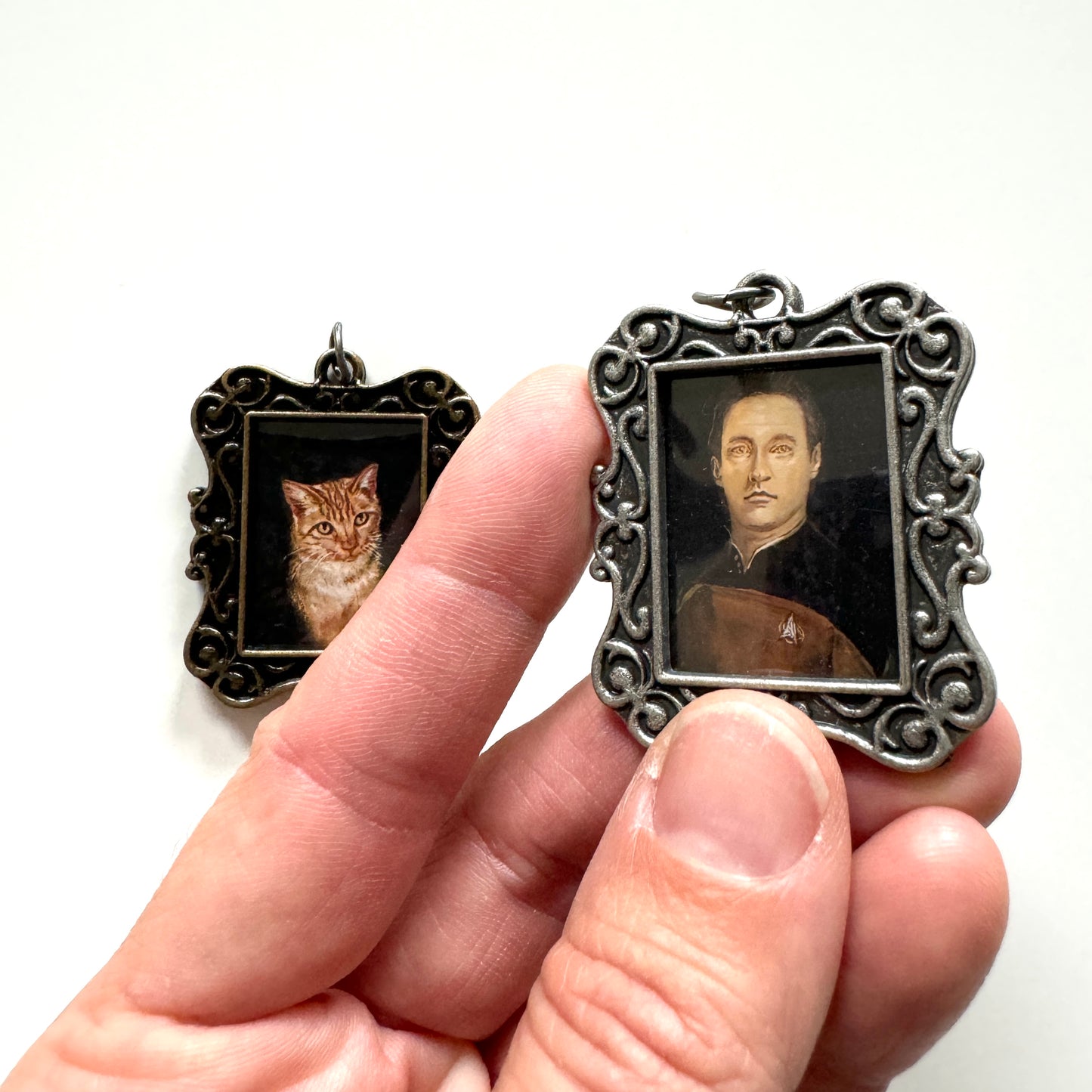 My Cat and I - PRINTs in tiny frames