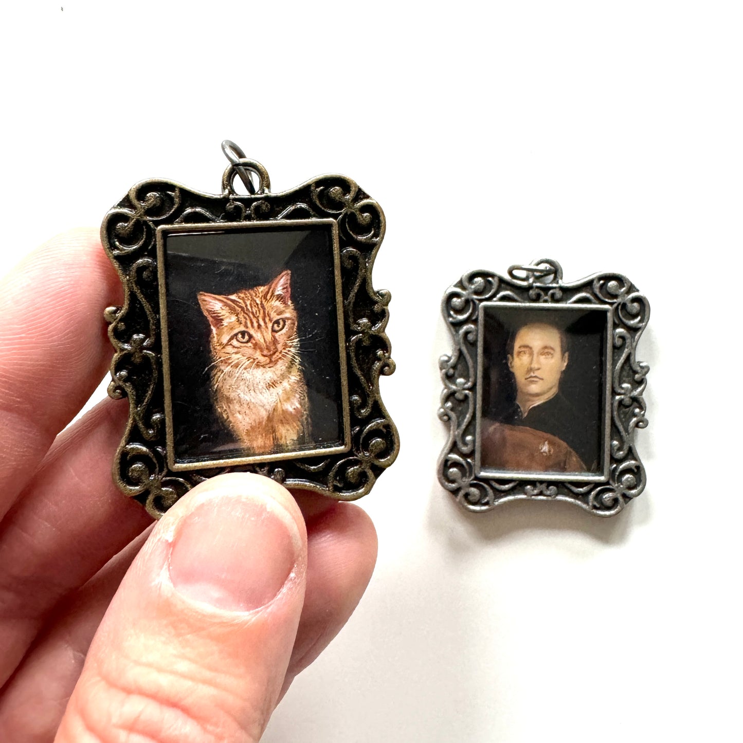 My Cat and I - PRINTs in tiny frames