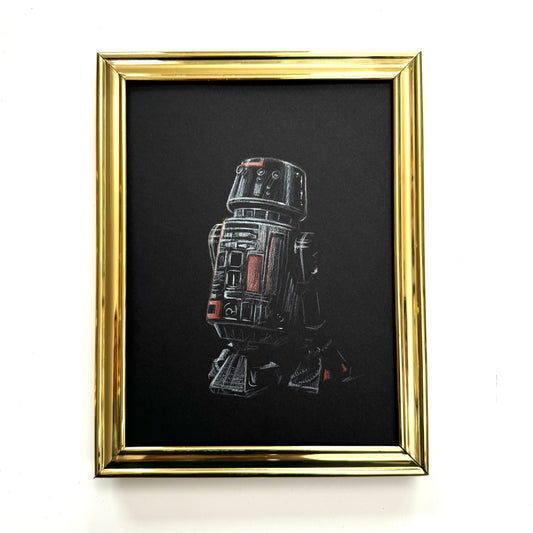 Portrait of a Droid : Imperial Astromech